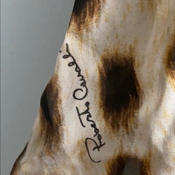 NEW Roberto Cavalli Silk Animal Print Tank size 40 - Picture 6 of 6